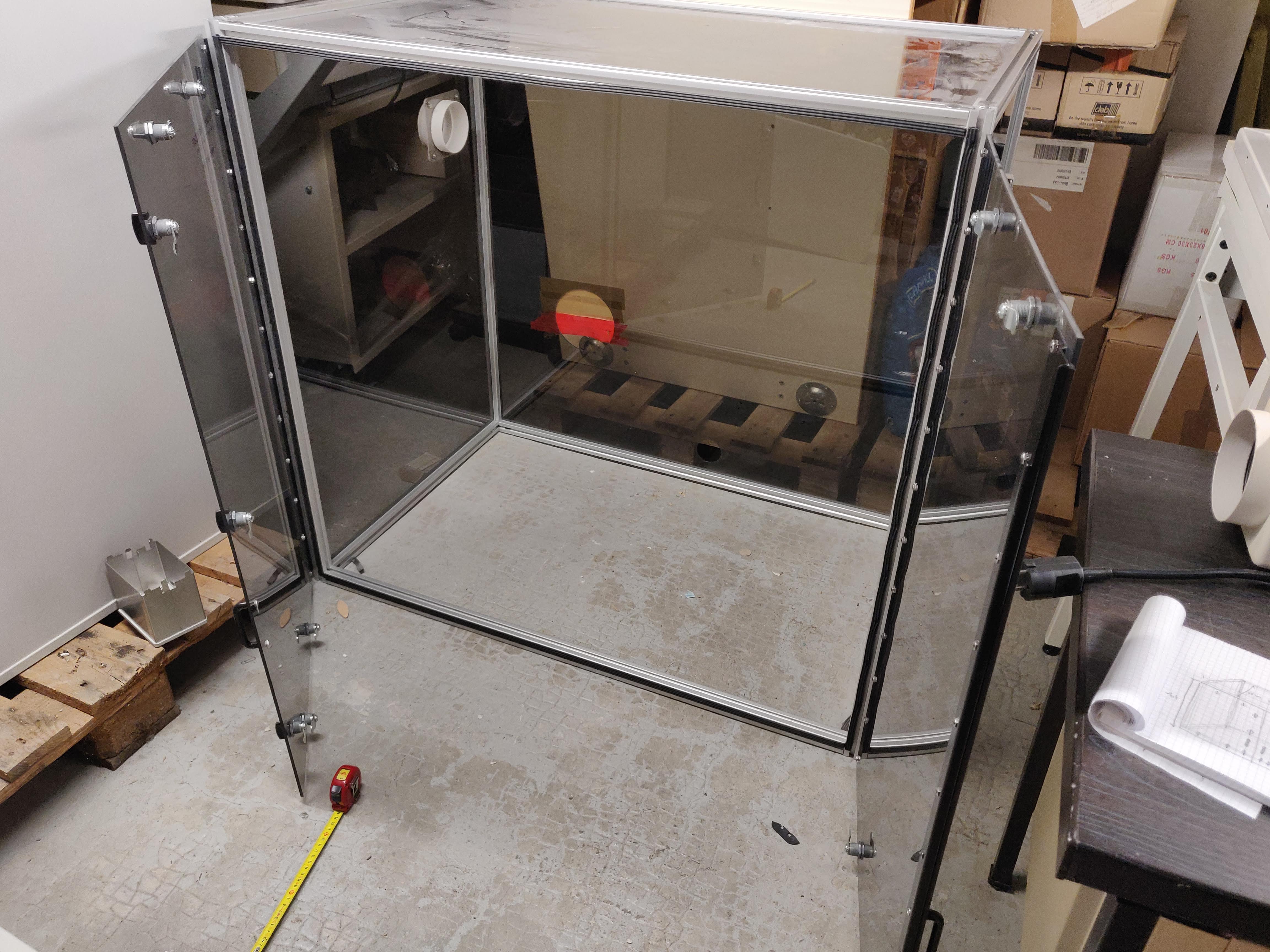 Second Step, building an enclosure