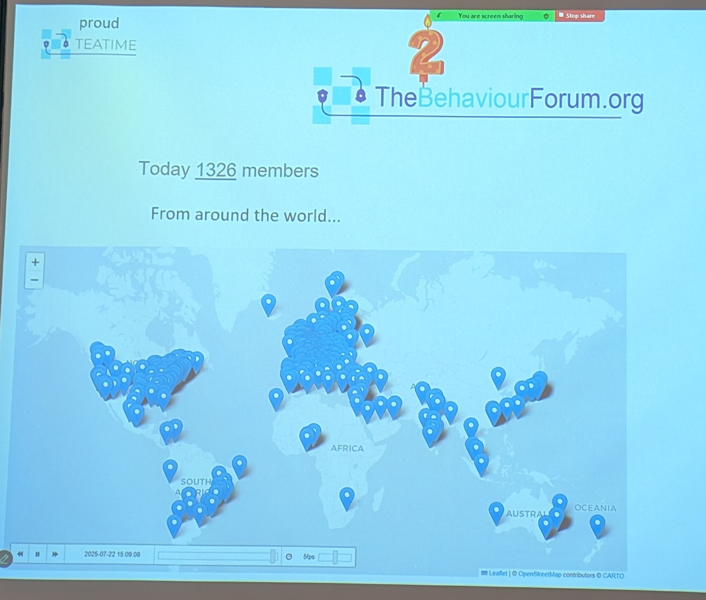 The Behaviour Forum presentation